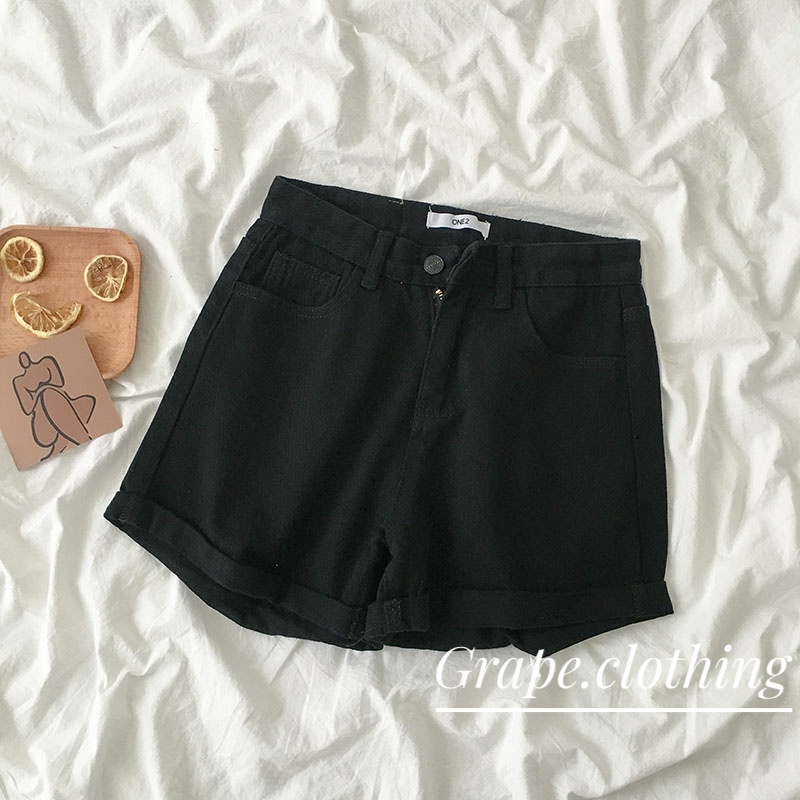 Quần Jean Ngắn Nữ Gập Gấu Hàng Quảng Châu Cao Cấp | BigBuy360 - bigbuy360.vn