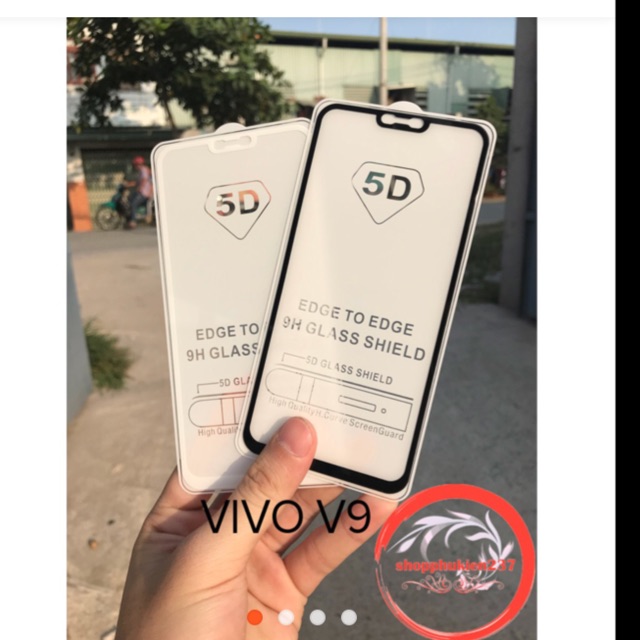 Kính cường lực full keo 5d cho vivo V9