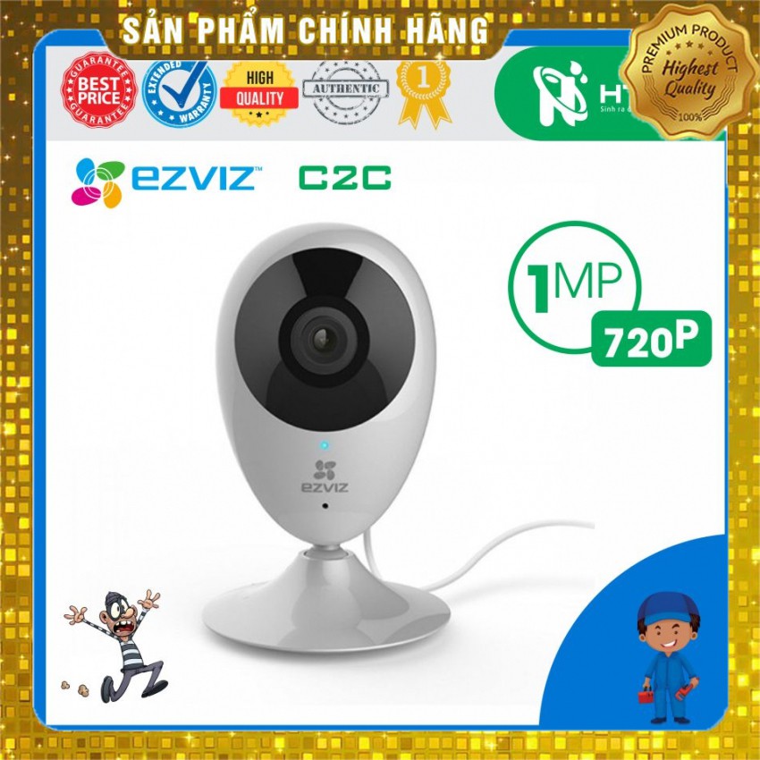 Camera WIFI EZVIZ  C1C B 1080P  CS CV206 Chính Hãng Phân Phối Chính Thức