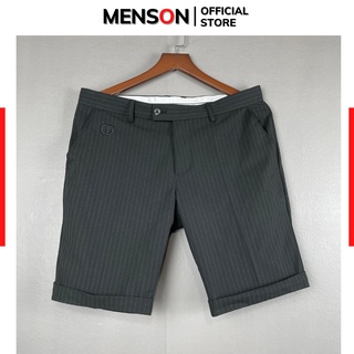 Quần Short Âu Nam Kẻ chấm nhỏ Chuẩn Form HÀNG CAO CẤP Mềm Mịn Trẻ Trung Phong Cách Hàn Quốc Mensons QS02