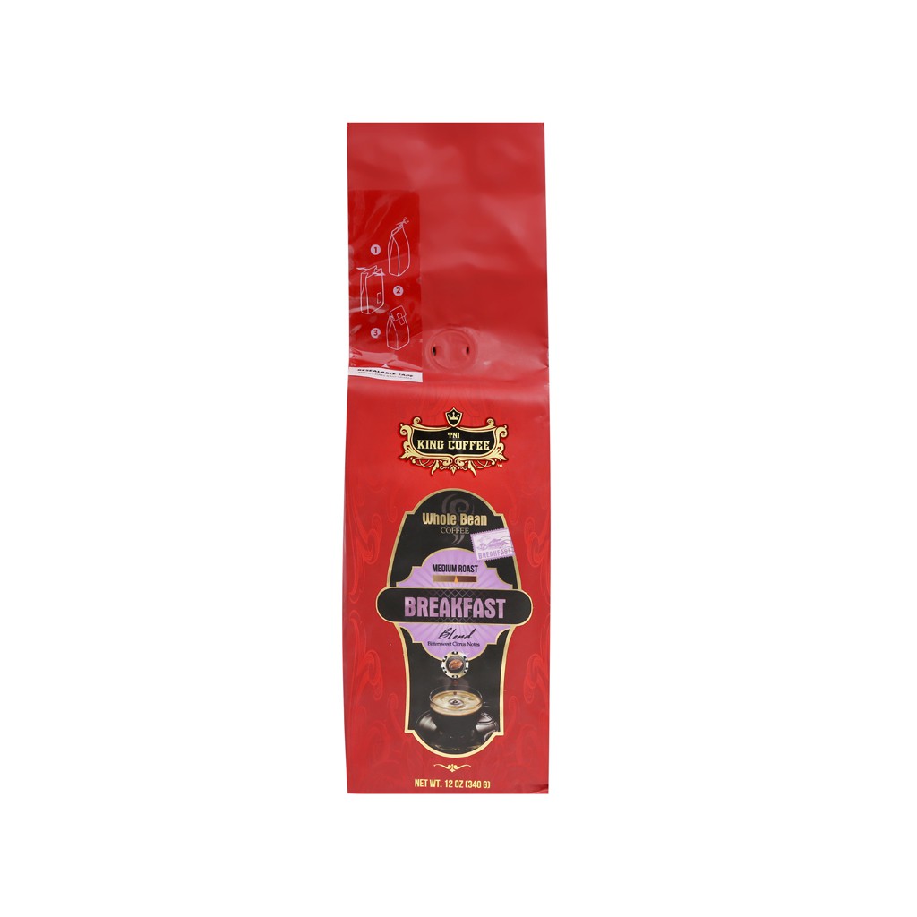 Cà phê nguyên hạt TNI King Coffee Breakfast 340g