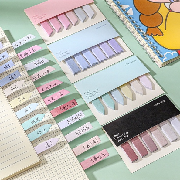 Mua Set 6 Sticky Giấy Note To Do List Ghi Chú Trang Sách Theo Chủ Đề ...