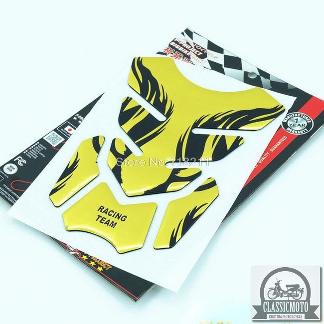 Tem xương cá dán bình xăng chống trầy đủ màu