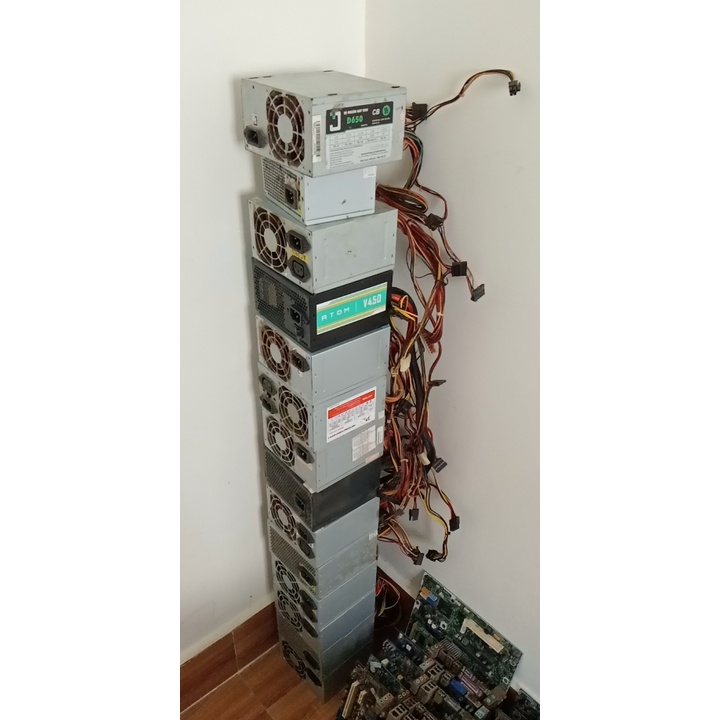 1 Nguồn máy tính PC hỏng, nguồn đồng bộ cho AE lấy linh kiện