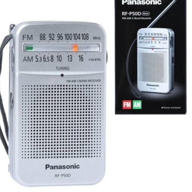 PANASONIC Mới Radio Am-Fm Rf-P50D Chất Lượng Cao