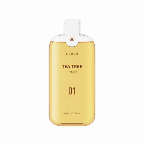 Nước hoa hồng S.O.B Tea Tree Dưỡng Sáng Da Và Giảm Mụn 300ml Cocolux