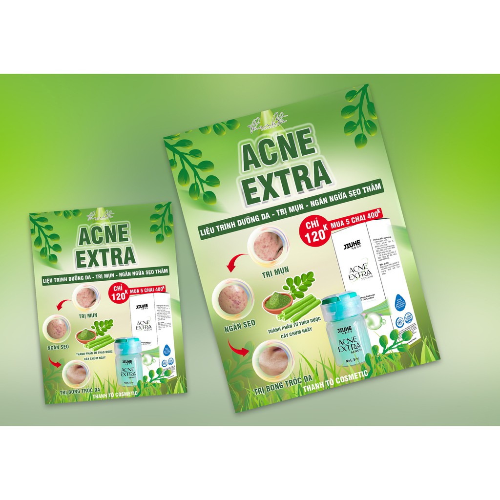 SERUM JIUHE MỤN ACNES EXTRA THANH TÔ HÀNG CHÍNH HÃNG-- SERUM DƯỠNG DA NGỪA MỤN