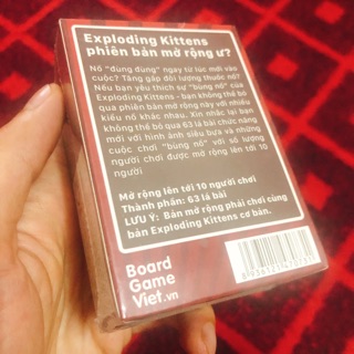 Combo gói thẻ bài Exploding Kittens Mèo Nổ - 3 Bản Mở Rộng
