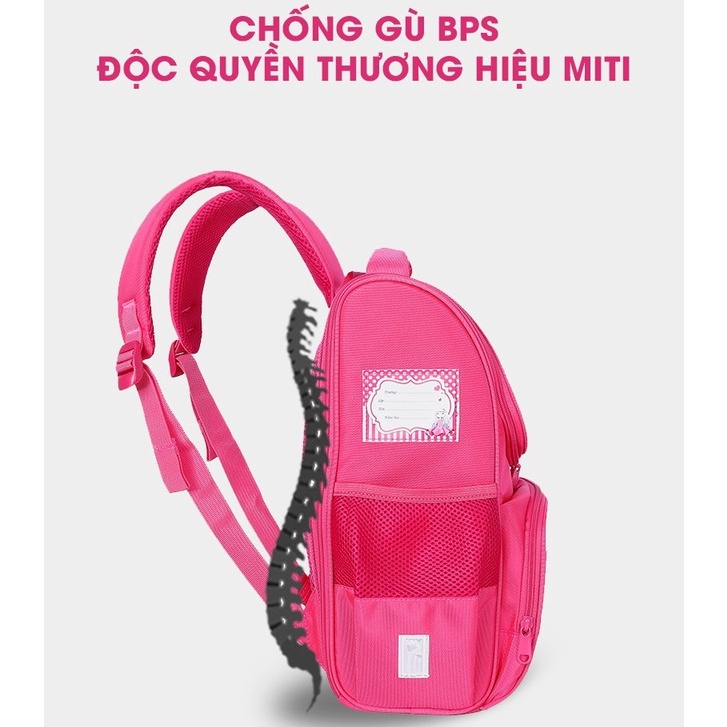 Cặp Học Sinh Chống Gù Lưng MITI cho bé gái - Mẫu mới siêu nhẹ, siêu hot.