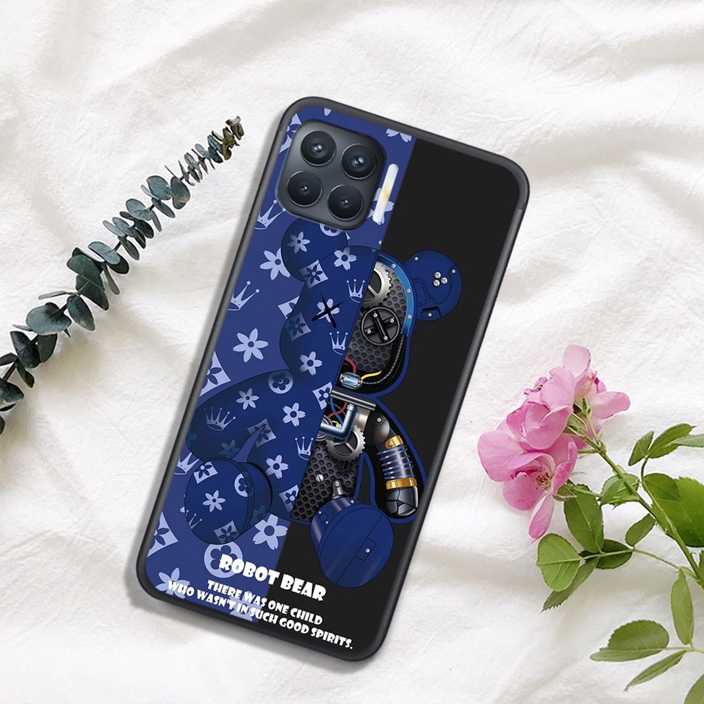 [HOT]ỐP OPPO A73 - A93 , In Hình Gấu Robot họa tiết L-V màu sắc cực đẹp.
