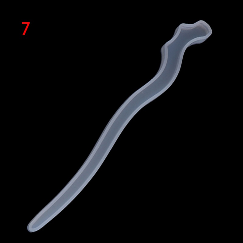 Khuôn Silicone Làm Kẹp Tóc Bằng Resin UV