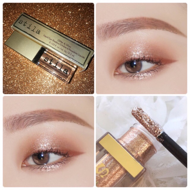 Nhũ Mắt- #Stila Glitter & Glow Liquid Eye Shadow 4,5g