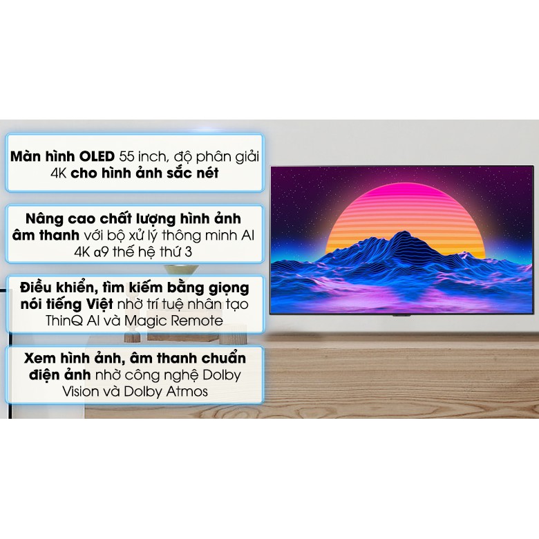 Smart Tivi OLED LG 4K 55 inch 55GXPTA Mới 2020 | BigBuy360 - bigbuy360.vn
