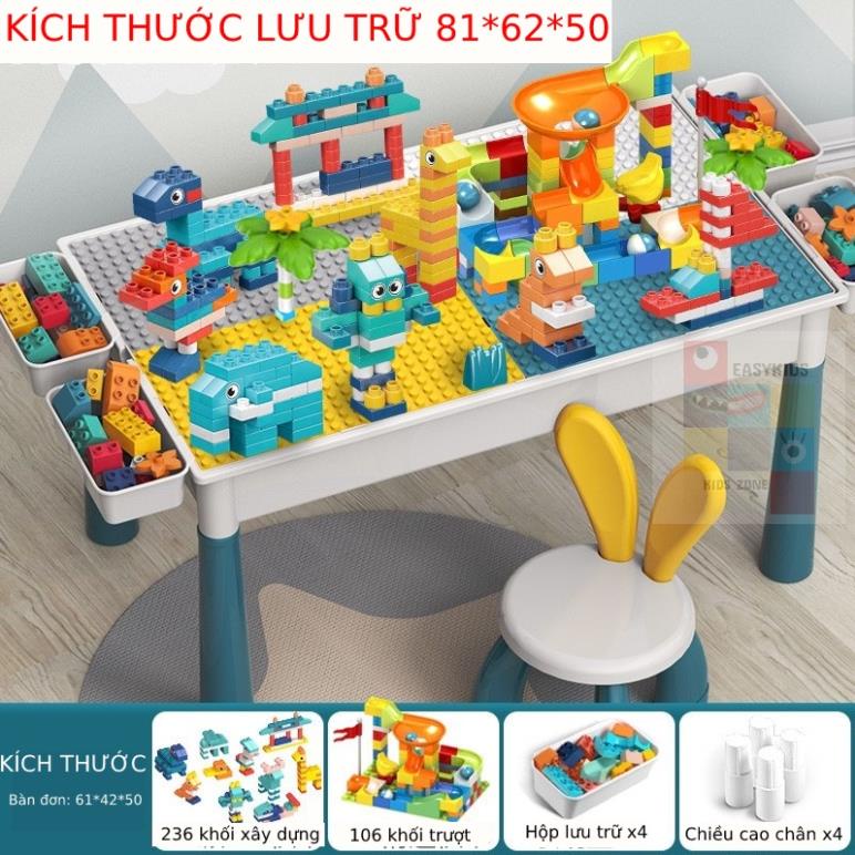 Bàn lego - Bàn lego đa năng cho bé giúp trẻ thông minh
