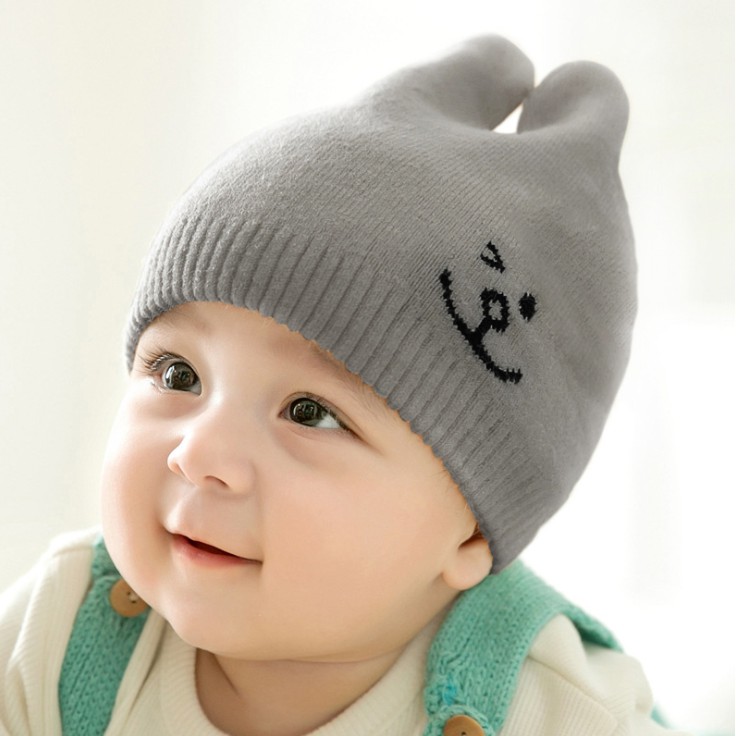 Nón Len Xám Cảm Xúc N114