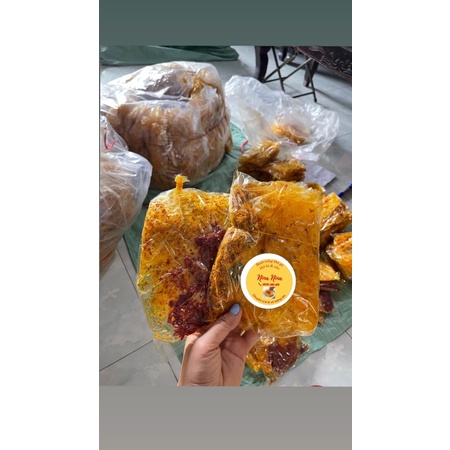 Combo bánh tráng khô gà