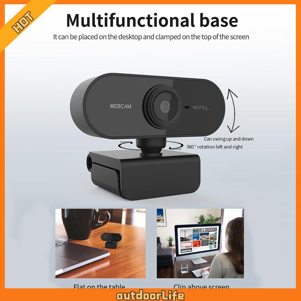 Webcam Full Hd 1080p Kèm Mic Usb 2.0 Cho Video Conference | BigBuy360 - bigbuy360.vn