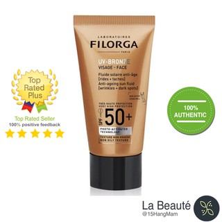 Filorga UV-Bronze Sun Fluid SPF50+ - Kem Chống Nắng Chống Lão Hoá Da & Các Đốm Nâu 40ml