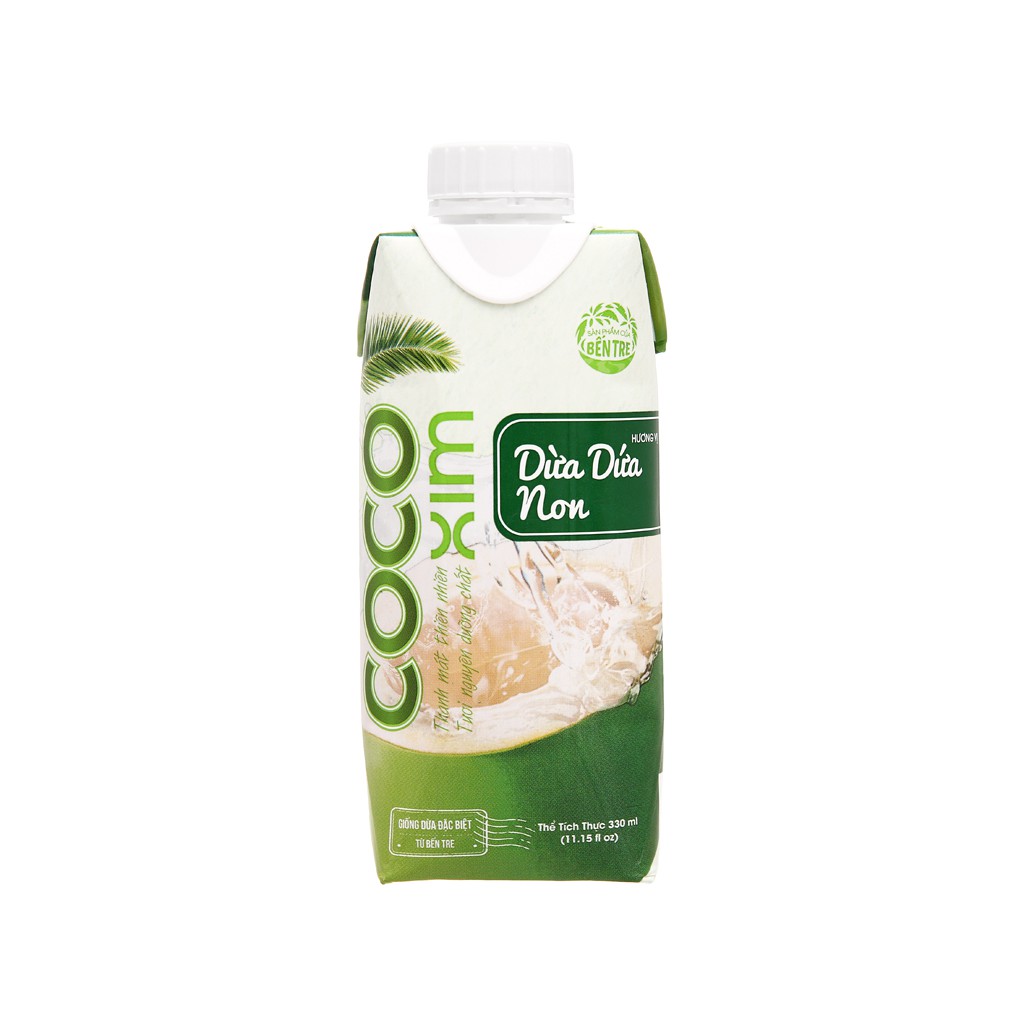 6 hộp nước dừa dứa non Cocoxim 330ml