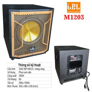 Loa trầm SUB IPL M1203 mẫu mới