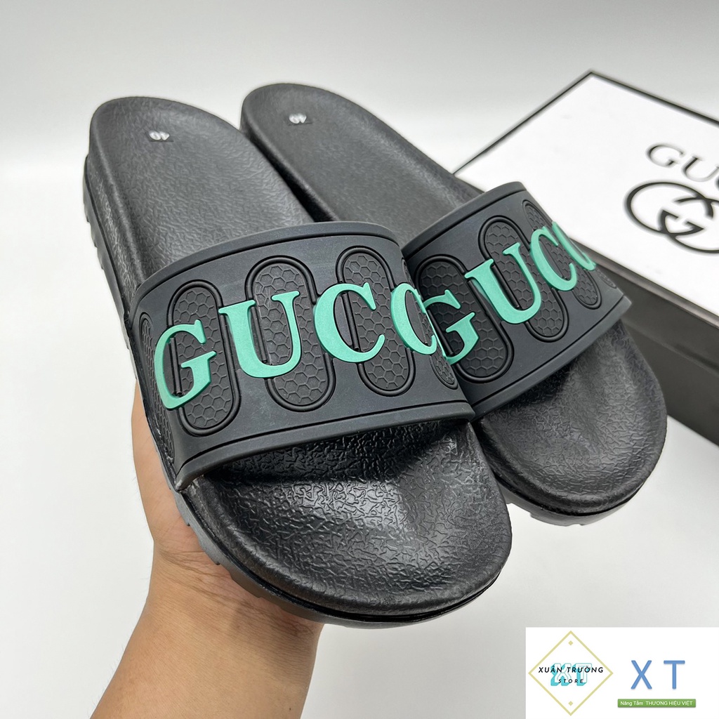 Dép nam nữ quai ngang G C - Dép UNISEX bản đế cao Trend XT - STORE