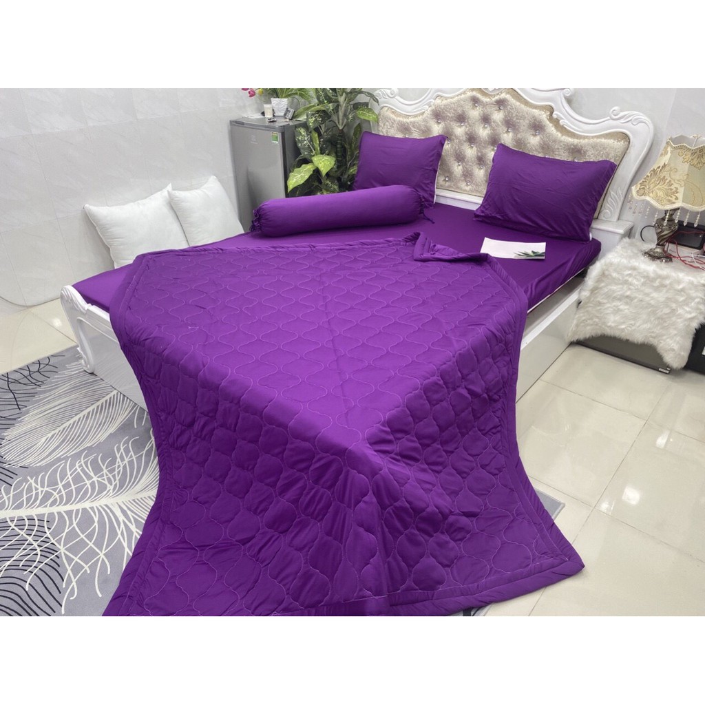 Bộ chăn ga giường bộ màu trơn cao cấp rẻ bền | BigBuy360 - bigbuy360.vn