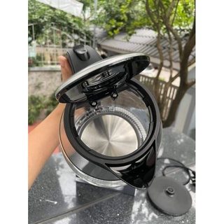 Ấm siêu tốc thủy tinh Lebenlang 1.8L LBE2819