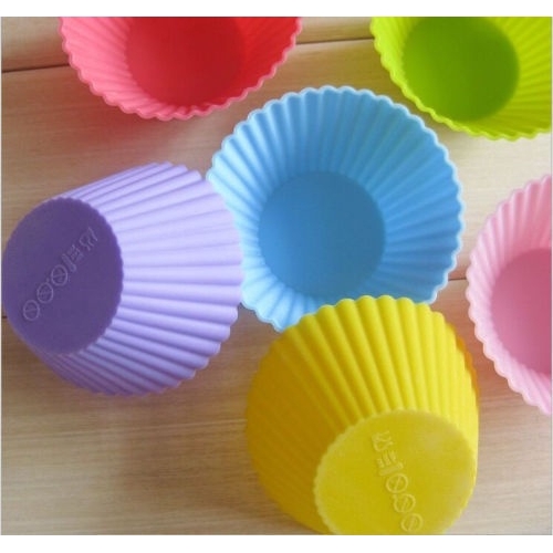 6 Khuôn Làm Bánh Muffin Bằng Silicon