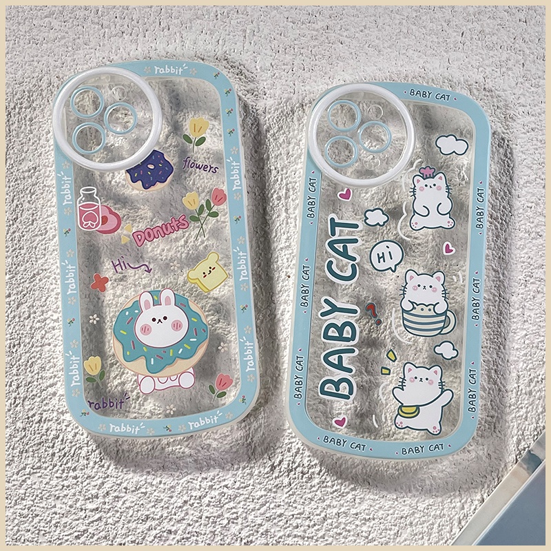 FOR OPPO A58 A17K A57 A77S A39 A37 RENO 7 8 REALME C55 6 PRO 7i 9i C35 C31 C25 C21Y C20 C17 C15 C12 C11 Kuromi oval soft case