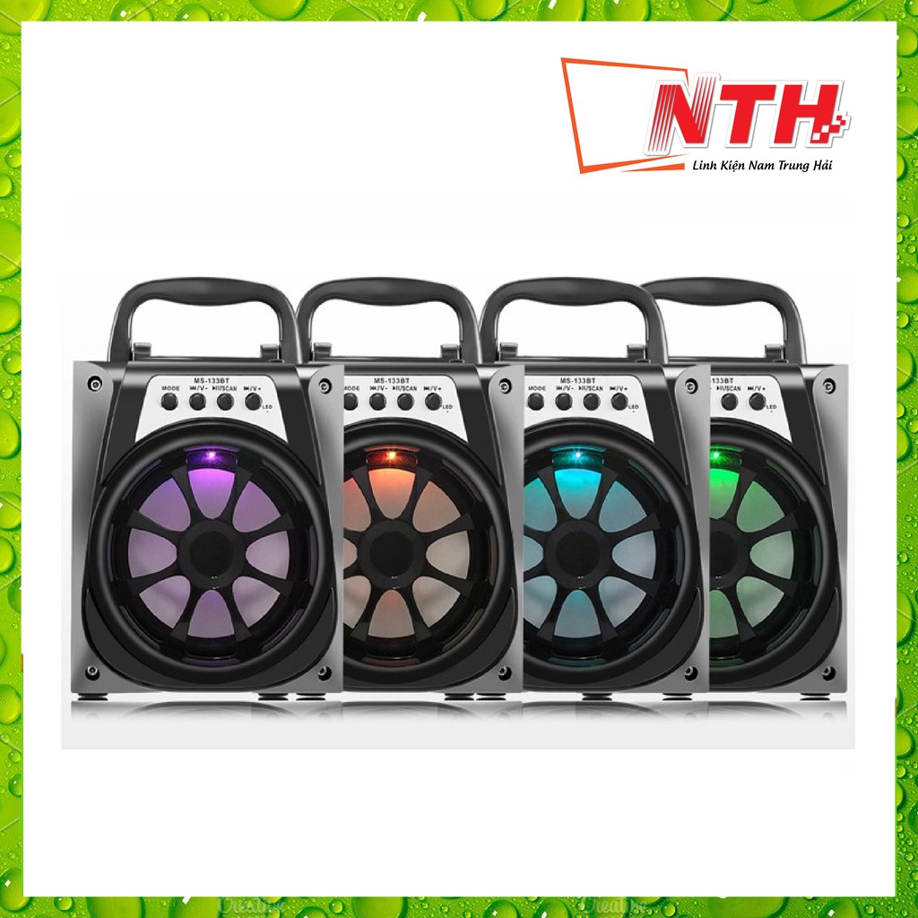 Loa gỗ Bluetooth xách tay MS-133BT