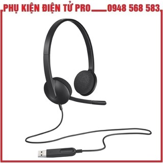 TAI NGHE CHỤP TAI CÓ MICRO CAO CẤP LOGITECH H340 THÍCH HỢP CHO MÁY TÍNH, LAPTOP TIỆN LỢI