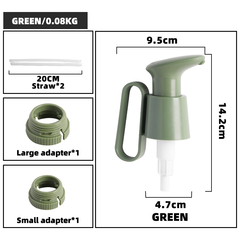 SWEEJAR Đầu vòi xịt áp suất  có tay cầm cho chai nước sốt cà chua