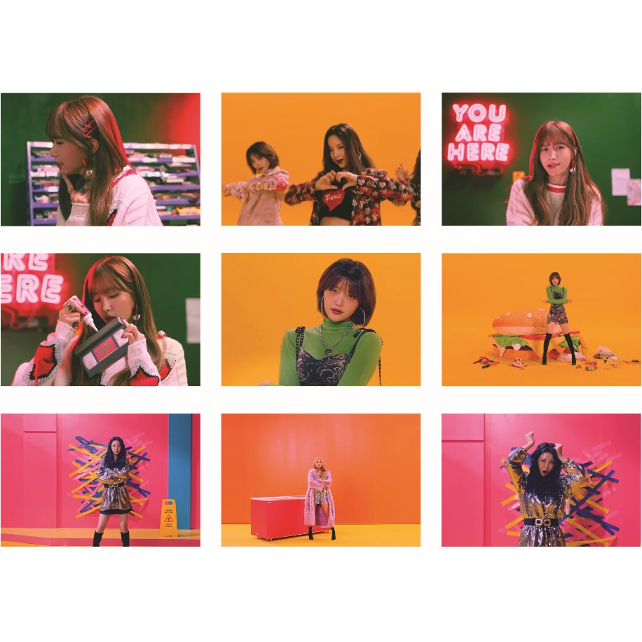 Lomo card 54 ảnh EXID - MV I LOVE YOU