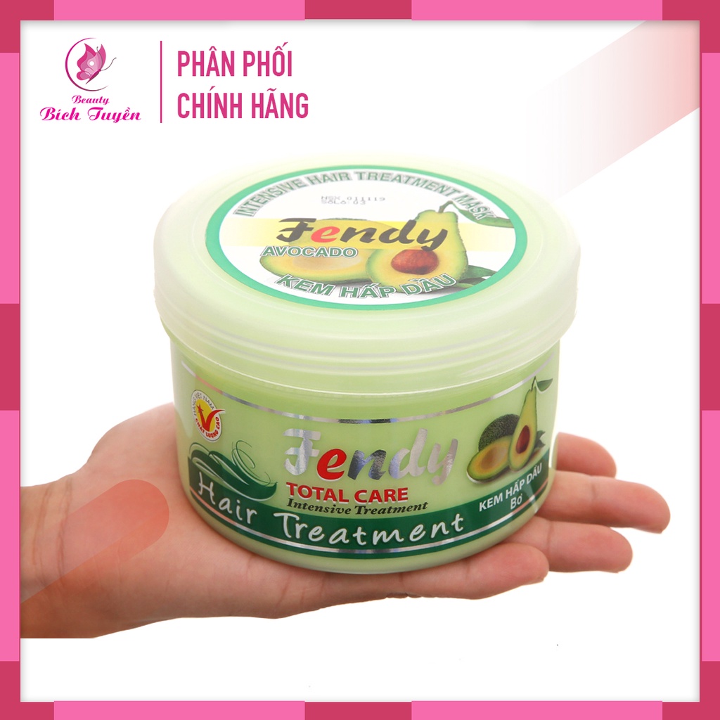 Kem Ủ Tóc Hấp Dầu FENDY Bơ 500g