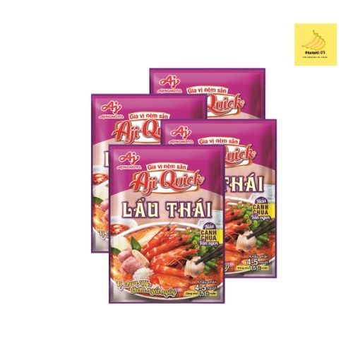 Gia vị lẩu Thái Aji Quick lốc 6 gói loại 50g