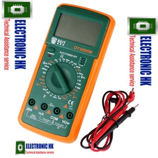 Đồng hồ điện tử đa năng best dt9205m- đồng hộ điện tử