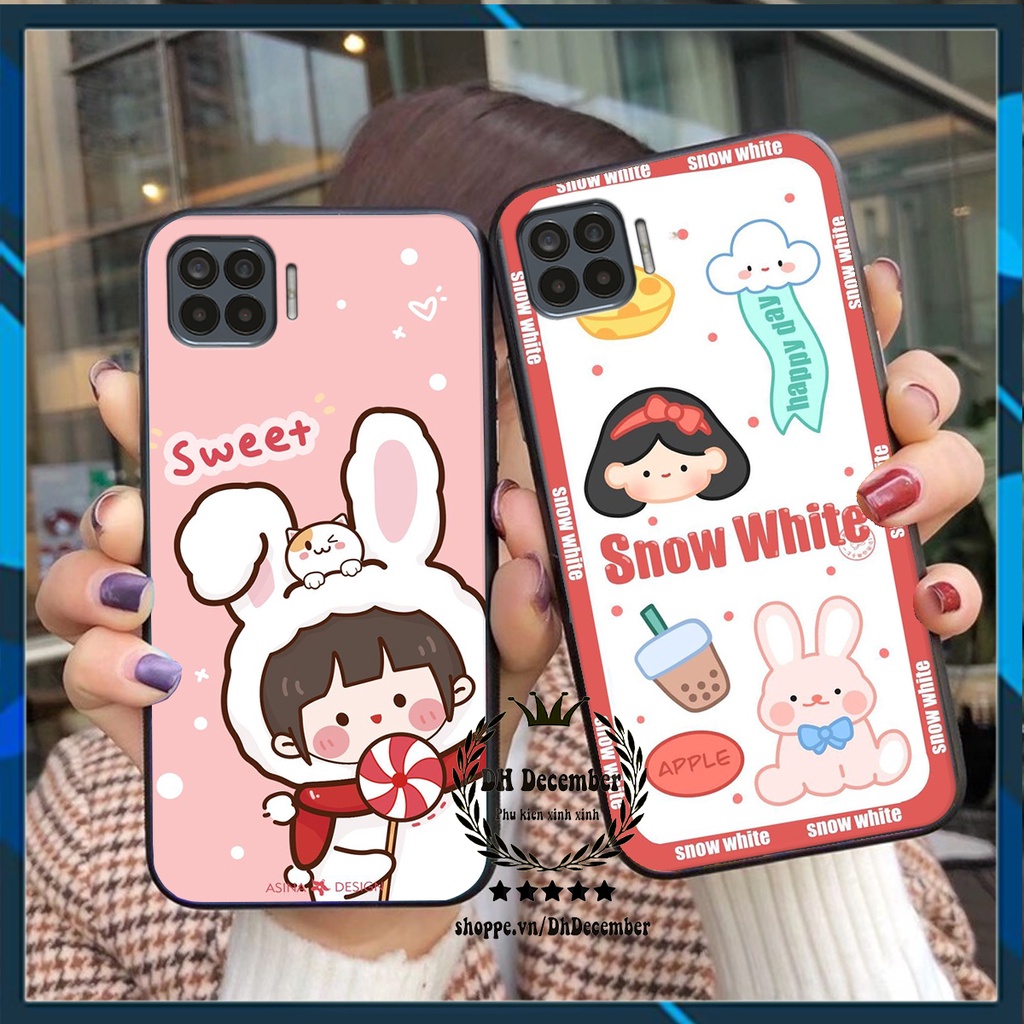 Ốp lưng Oppo A93 in hình 3D lucky, gấu Brick xinh xắn - KHÔNG NÊN BỎ LỠ