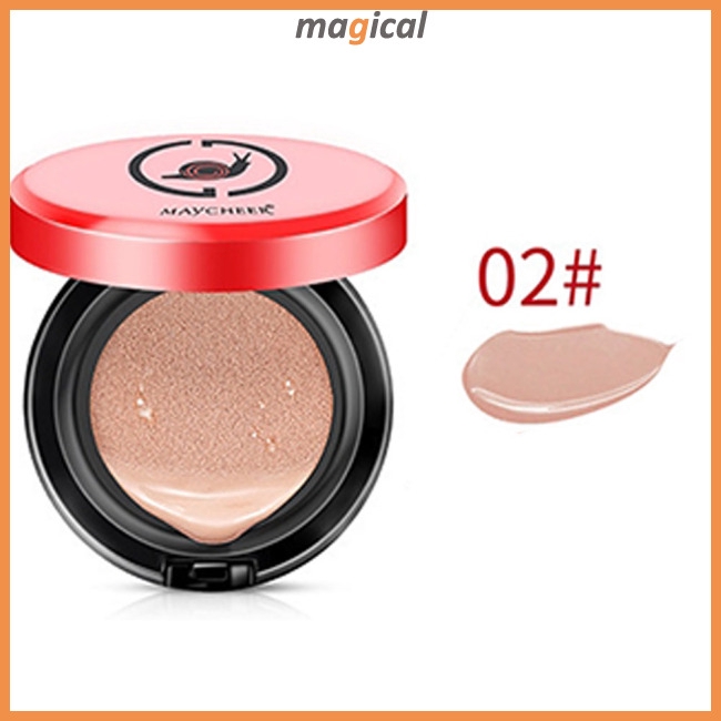 Air Cushion BB Cream Snail Cover Concealer CC Moisturizing Oil Control Foundation Cream