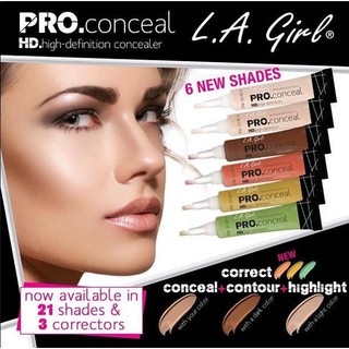 Che khuyết điểm hoàn hảo L.A Girl Pro Conceal HD High Definition Concealer 8g