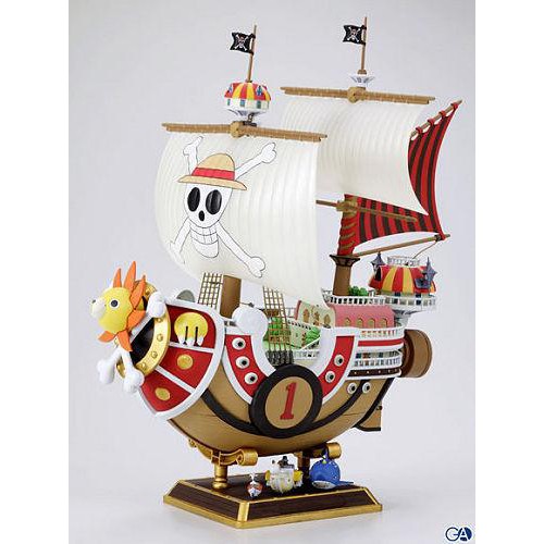 (28cm) Mô Hình Thuyền Tàu One Piece Luffy Thousand Sunny Mũ Rơm Loại Đẹp Anime chibi