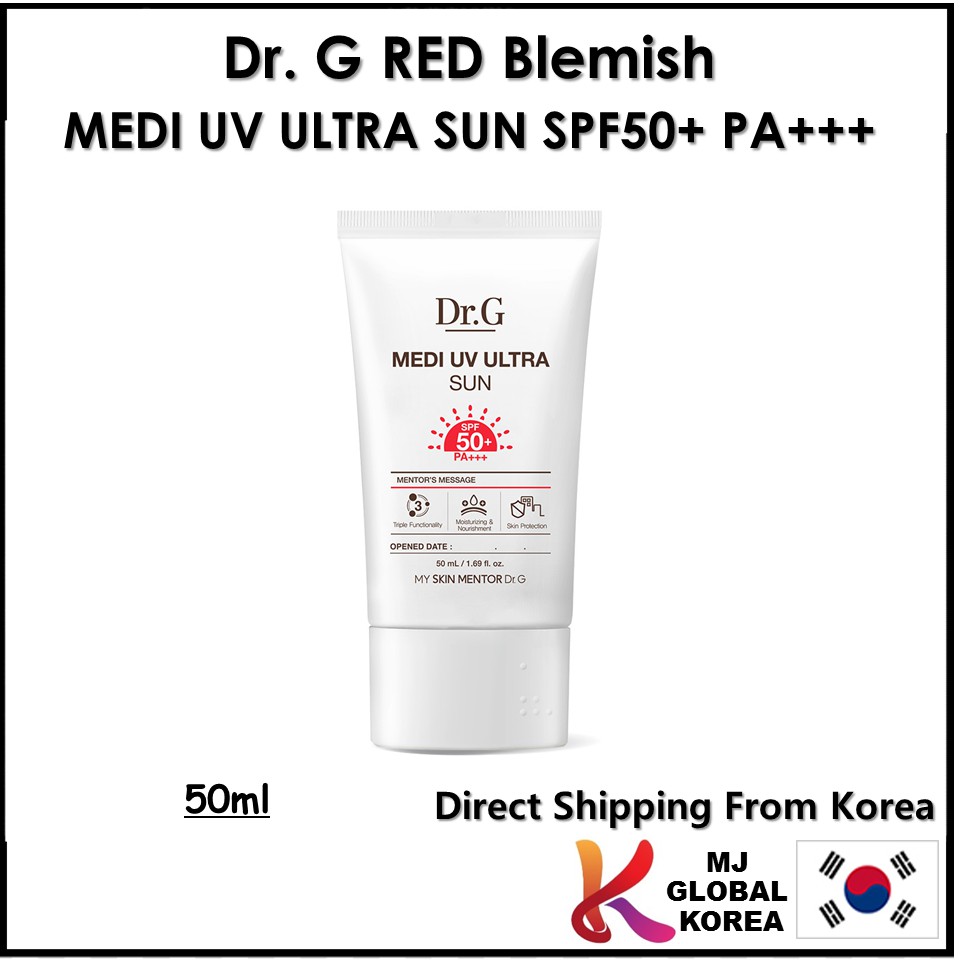 Dr.G MEDI UV CỰC KỲ CHỐNG NẮNG SPF50 + PA +++ 50ml Kem chống nắng Dr.G