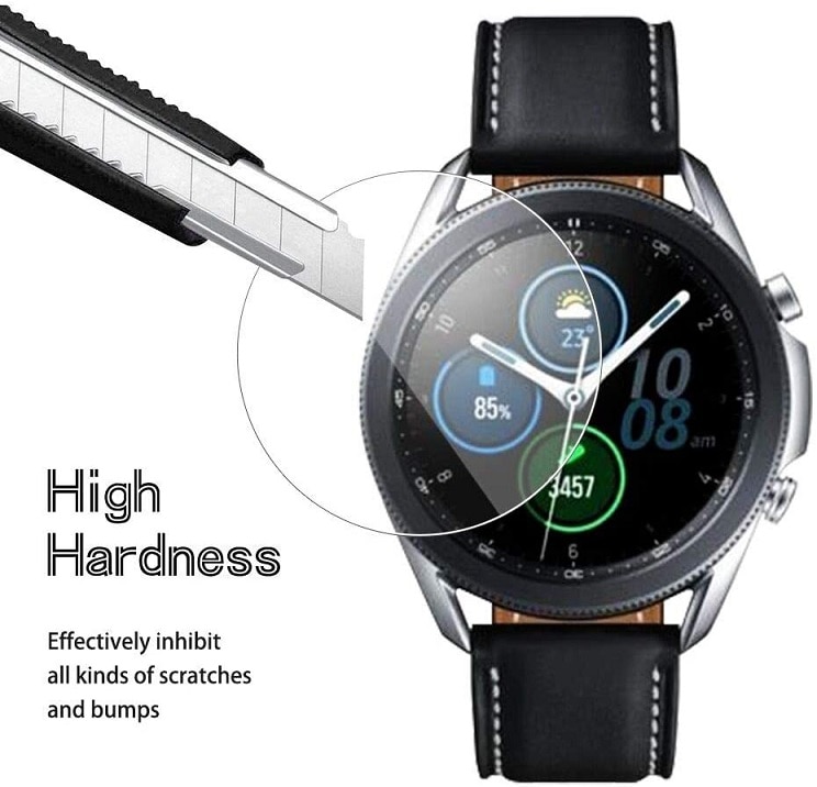 Kính cường lực 2.5D chống vỡ cho đồng hồ Amazfit T-REX, T-Rex Pro, Samsung Galaxy Watch 3 41mm 45mm