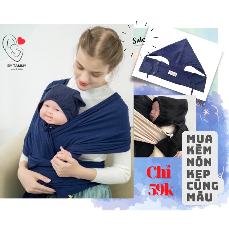 - NÓN VẢI ĐỠ CỔ CHE NẮNG ĐA NĂNG CHO BÉ