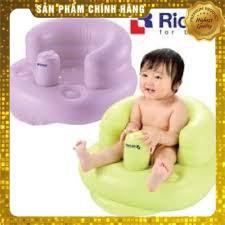 Ghế hơi Richell 7-24 month (xanh cốm) _ Hachi hàng chính hãng