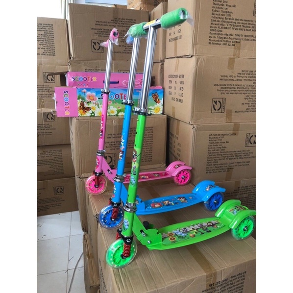 Xe scooter cao cấp dành cho trẻ em và người lớn