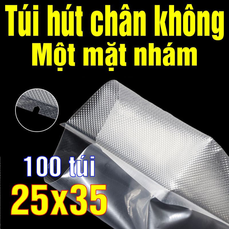 Túi hút chân không 1 mặt nhám