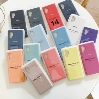 Ốp Samsung Note 10 Plus dạng chống bẩn silicone, ốp full toàn bộ viền