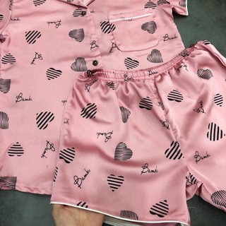 Set pyjamas lụa cao cấp full size