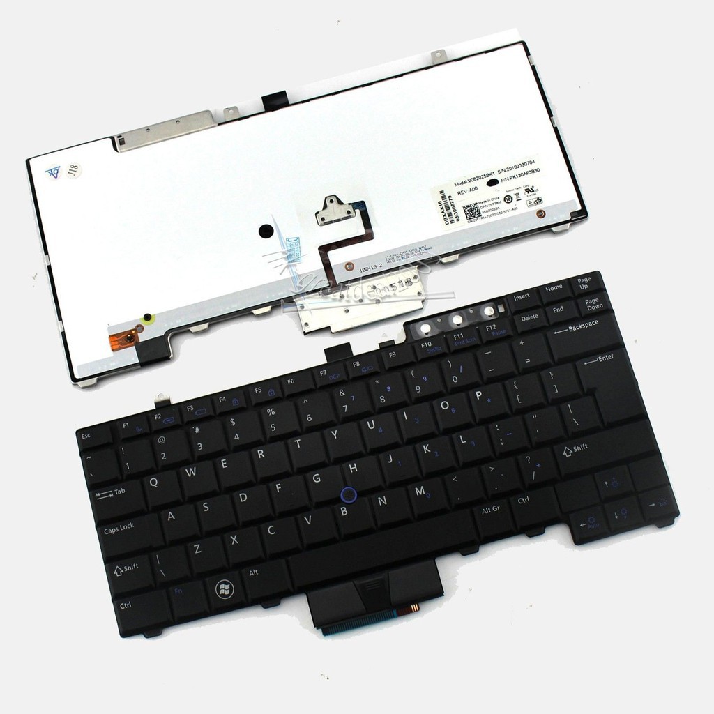 (KEYBOARD) BÀN PHÍM LAPTOP DELL E6400 (RENEW) dùng cho Latitude E6400 E6410 E6500 E6510, Precision M2400 M4400 M4500