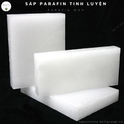 Sáp Parafin Tinh Luyện Làm Nến 1Kg an toàn,dễ làm, chất sáp khô ráo, không mùi